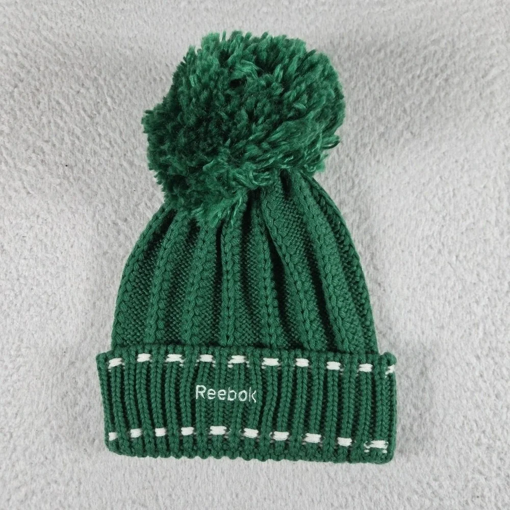 Dallas Stars Knit Beanie Cuffed Knit Pom Pom‎ NHL Green